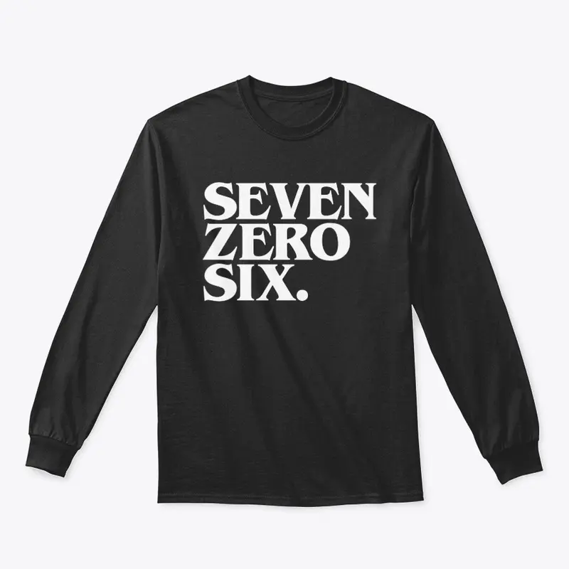 SEVEN ZERO SIX Long Sleeve Tee